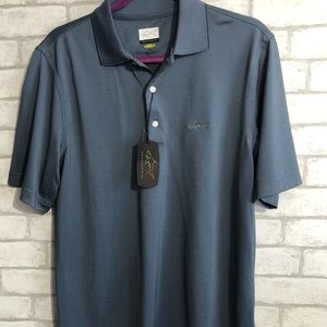 Greg Norman 'Shark' Graphic Play Dry Golf Shirt